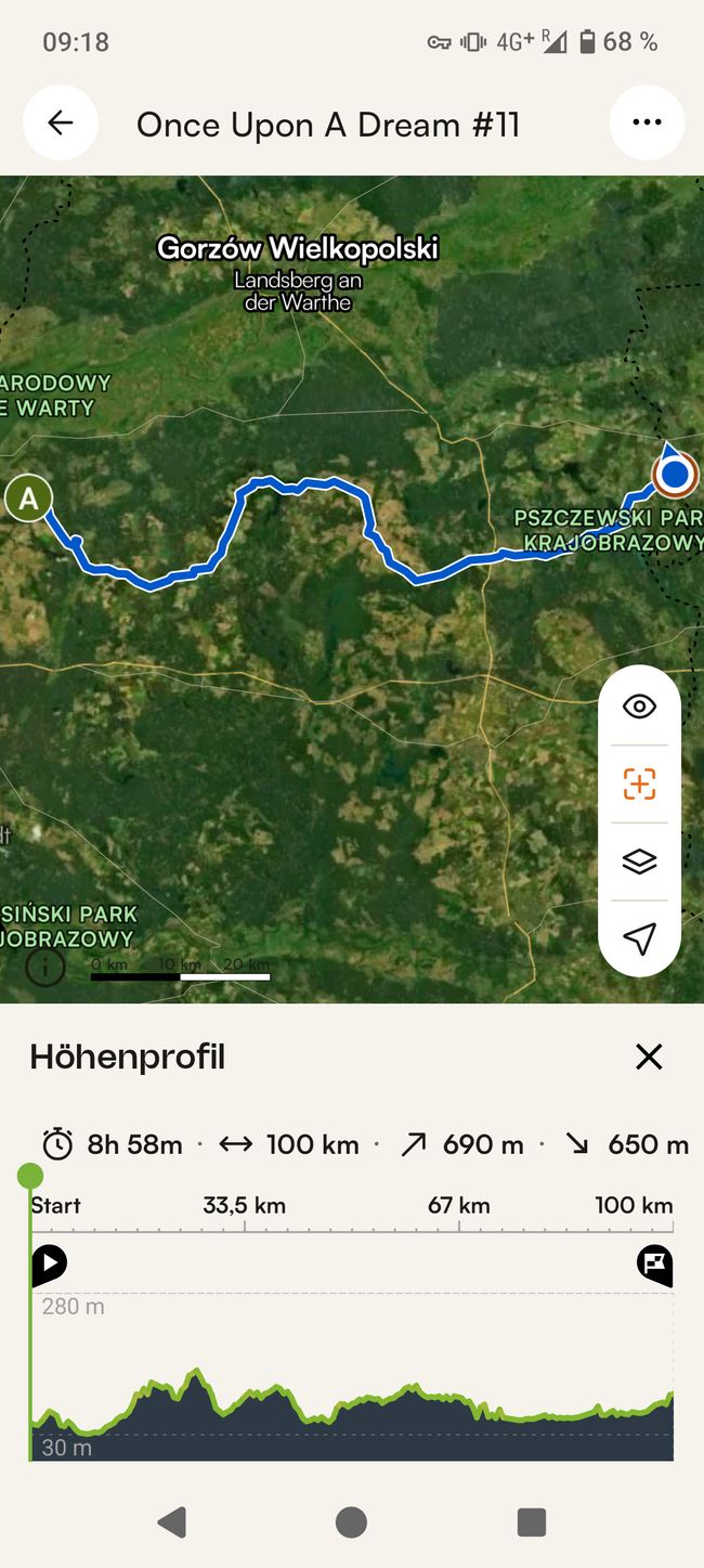 Maplibre | © komoot | Map data © OpenStreetMap Contributors