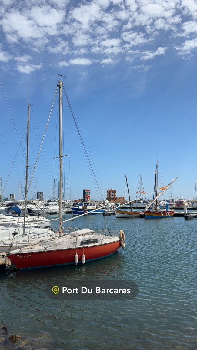 Hafen  Le Barcarès - Zwischenstopp 
