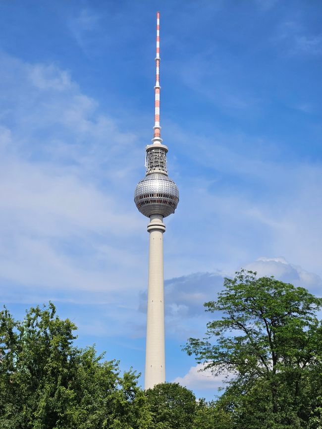 2025 - July - Berlin - Berlin TV Tower and Visit to 'Sphere' Rotating Restaurant by Tim Raue