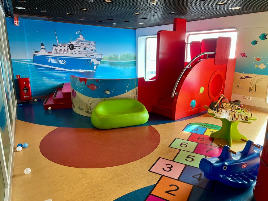 Ferry ride to Helsinki