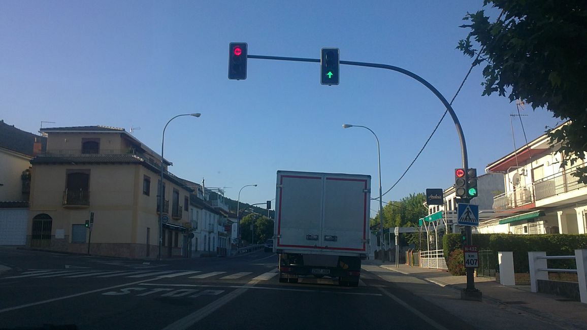 Fotos von meinem Auto aus Puerto Lope (Moclín, Granada) (August 2021)