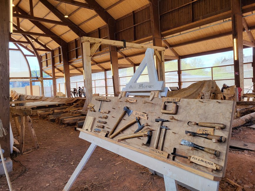 Ausstellung La Mora - Werkstatt Schiffsbau