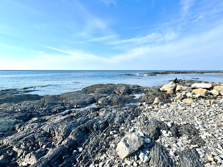 Tag 15 Rimouski - Schiefer, Stufen und Sonnenuntergang