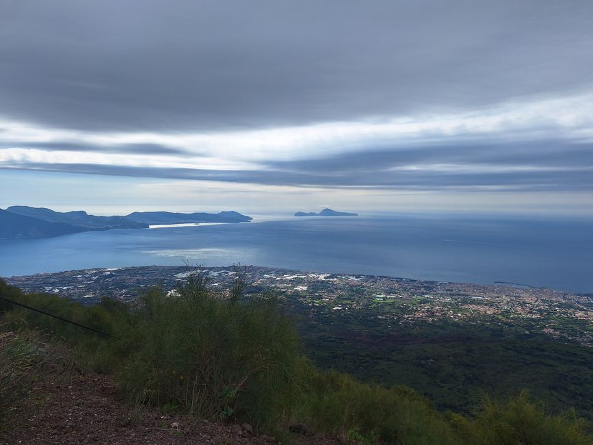 Climbing Mount Vesuvius