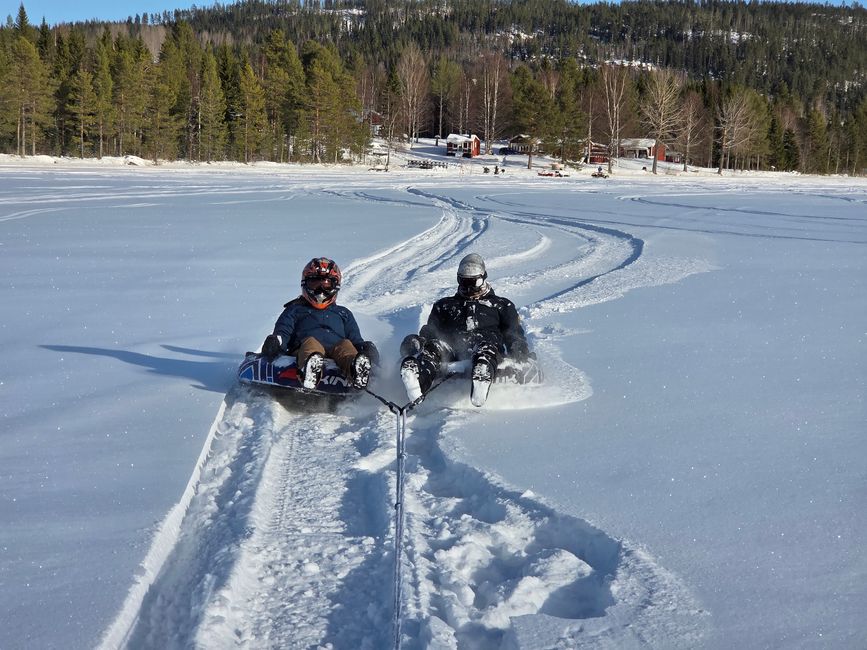 ¡Diversión en la nieve!