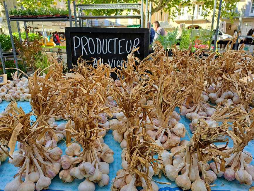 Mercado en Nyons