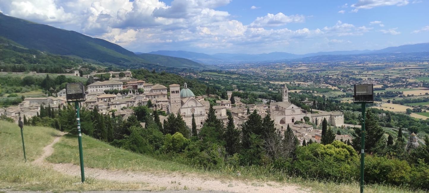Assisi von oben
