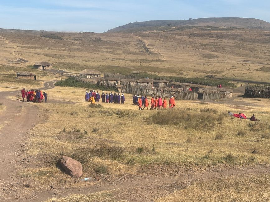Massai-Dorf