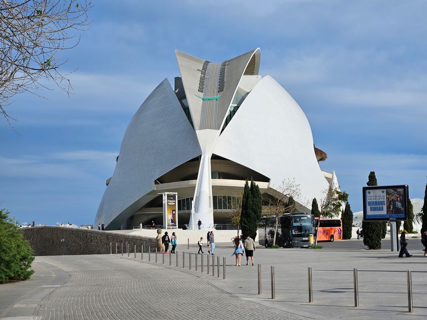 2025 - April - Valencia - Architektur von Santiago Calatrava