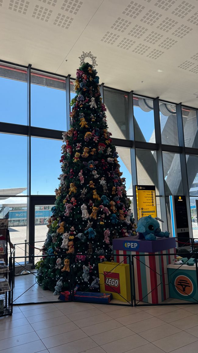 Flughafen Weihnachtsbaum