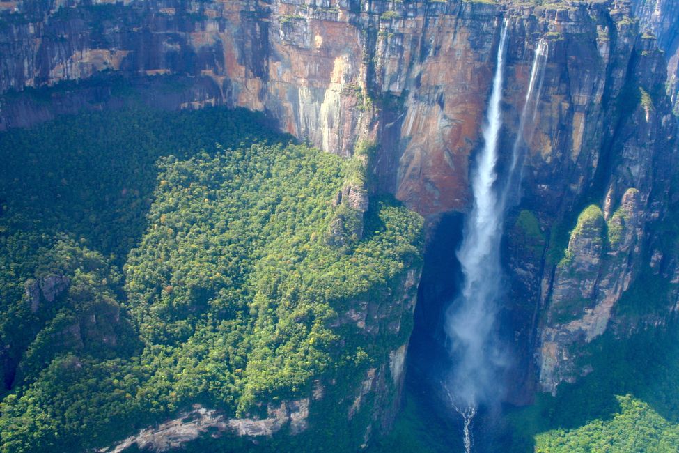 Salto Ángel, 807m hoch