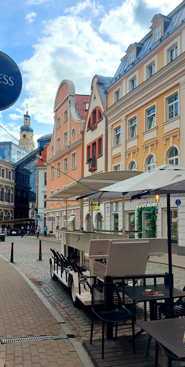 Die lettische Hauptstadt