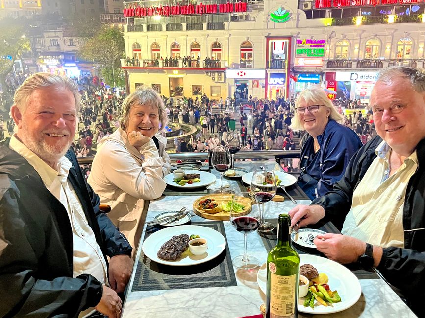 Så er der serveret mad…
