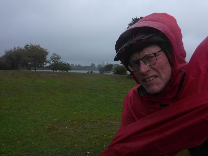 Bei Regen gegen den Wind