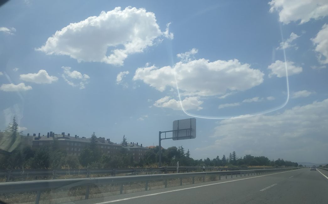 Photos from my car of Ávila (Castilla y León, Spain) (July 2024)