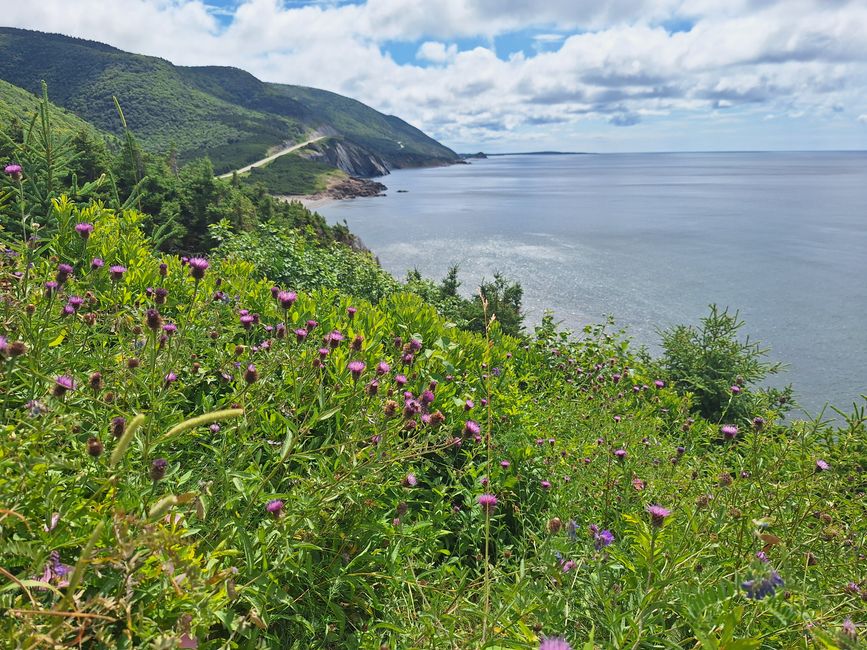 Cabot Trail auf Cape Breton Island