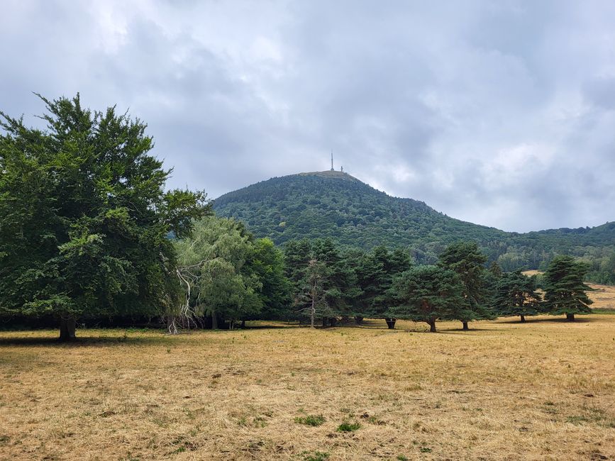 Blick auf den Puy de Dôme 