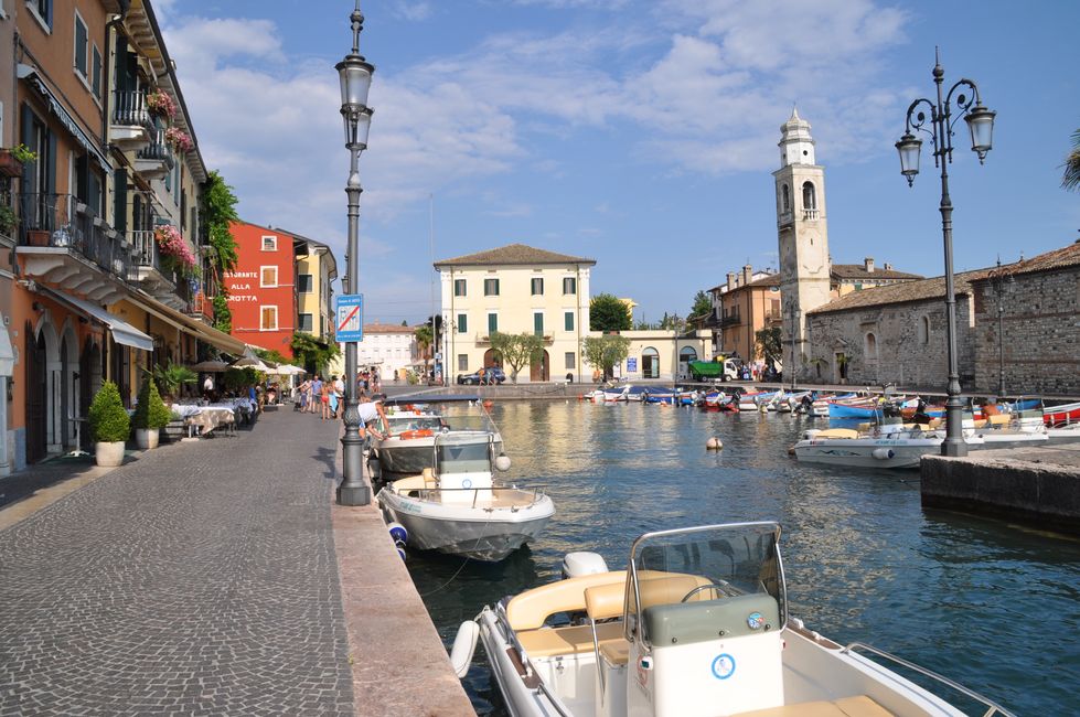 Torbole am Gardasee im Juli 2013