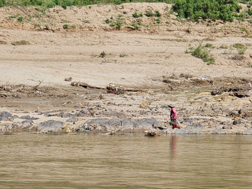 Auf dem Mekong von Luang Prabang nach Ban Houayxay