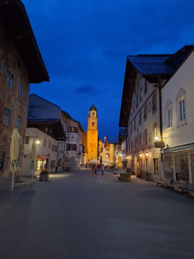 Mittenwald am Abend