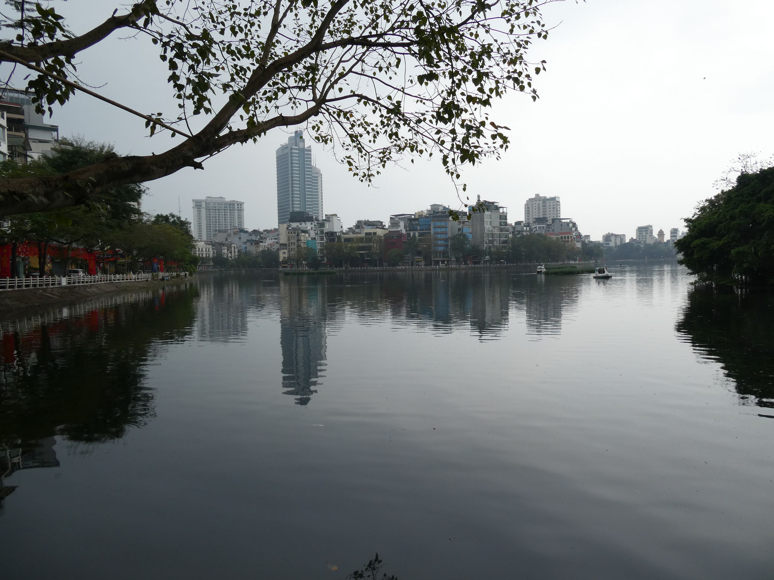 Vista sobre la parte este del Lago Oeste