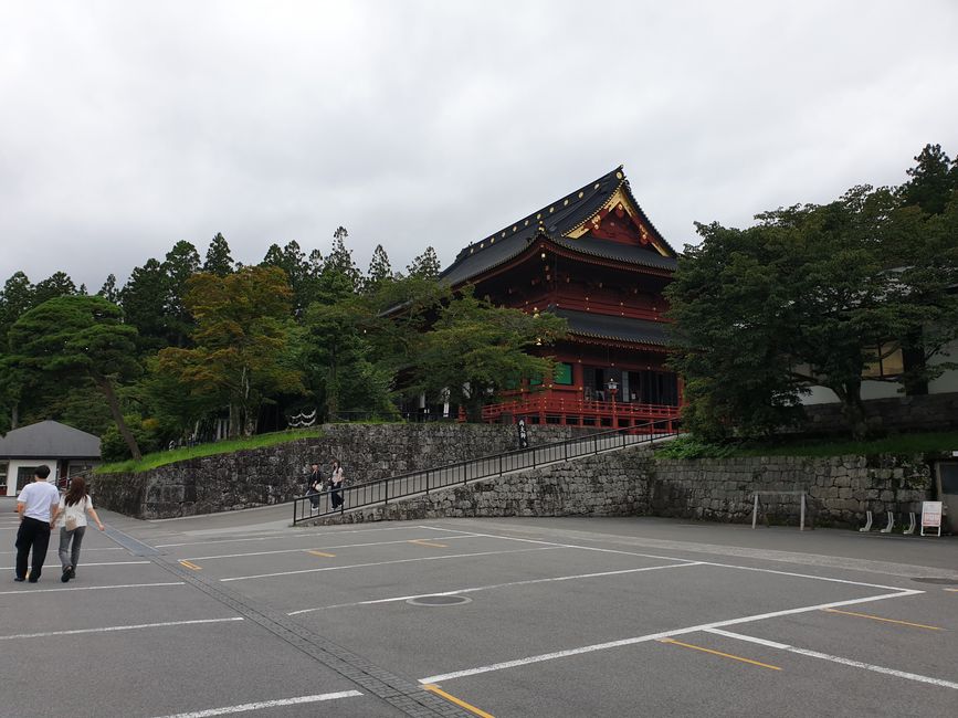 Nach Nikko mit dem Zug