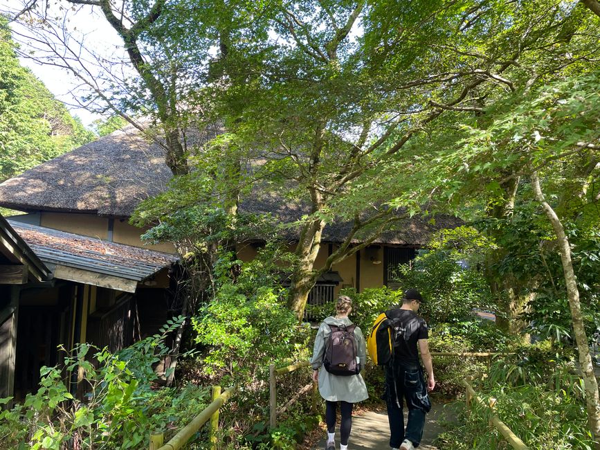 Ausgangspunkt unserer Reise in Hakone war ein altes Teehaus.
