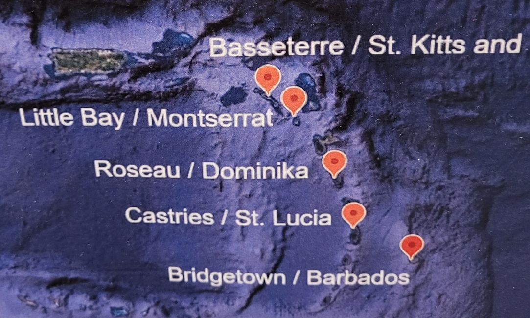 Route 2: Von Gran Canaria nach Jamaica