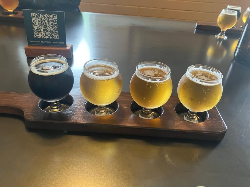... folgt das Bier-Tasting