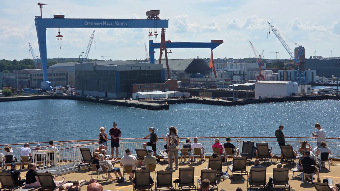 Mit der Fähre von Kiel - Oslo