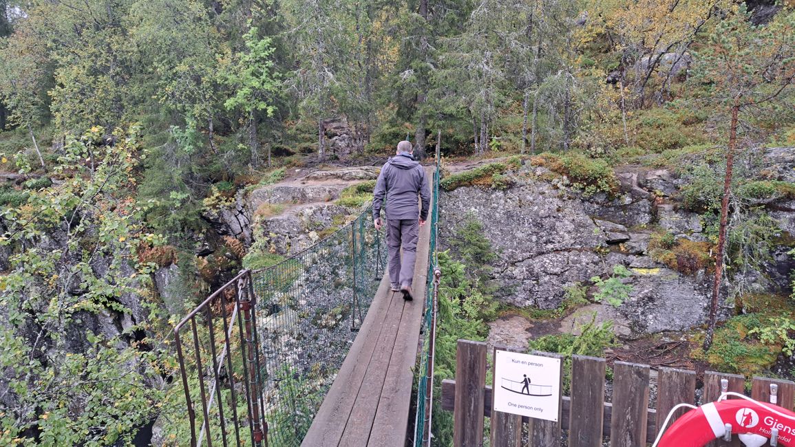Brücke über Rjukandefoss