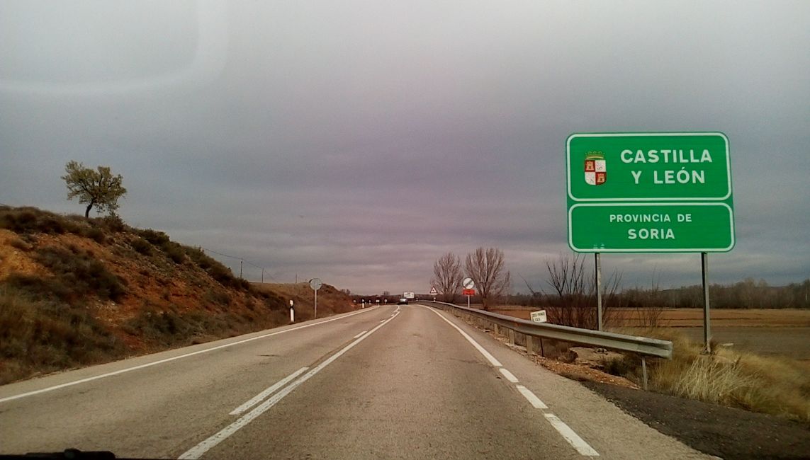 Picknickplatz Vadocondes (Ribera del Duero, Burgos) (Dezember 2021)