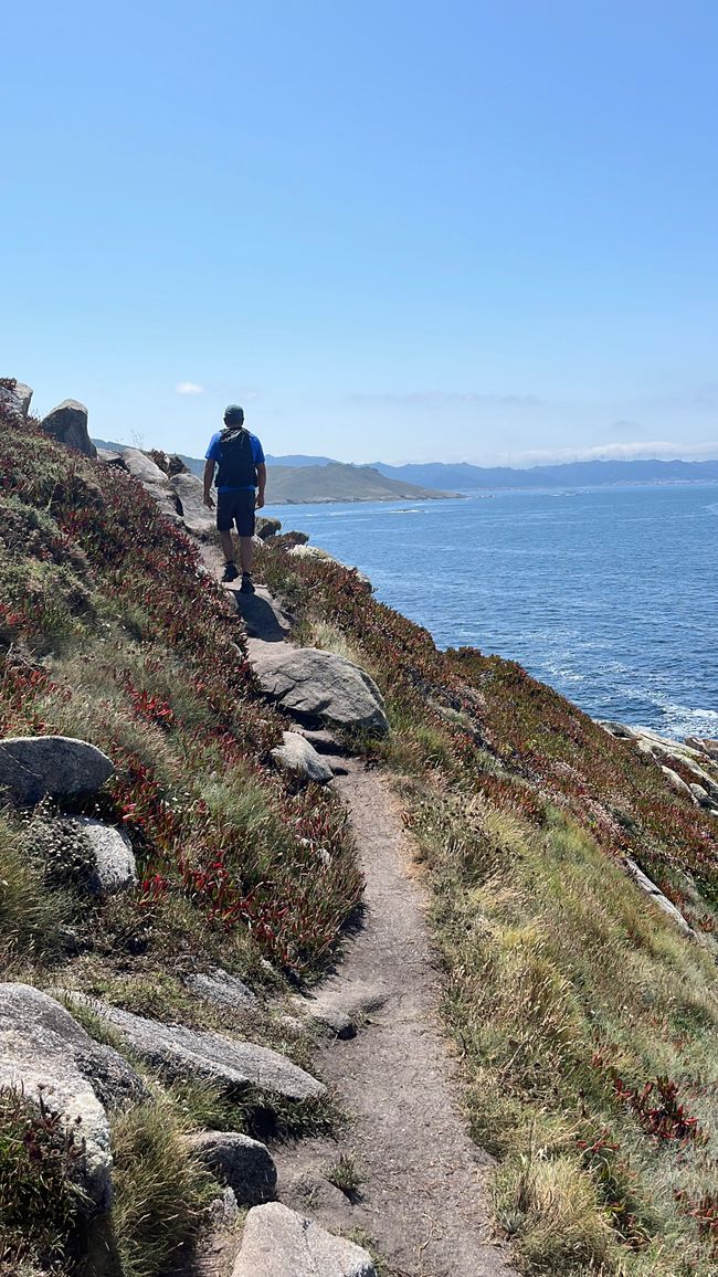 Caminando alrededor del Cabo Laxe