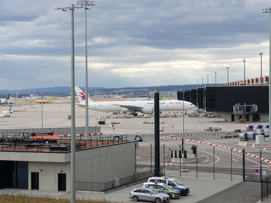 The plane is already here