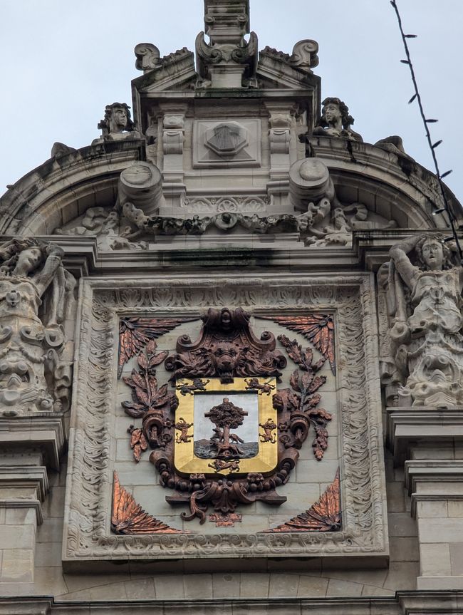 Baskischen Wappen mit dem Baum von Gernika 