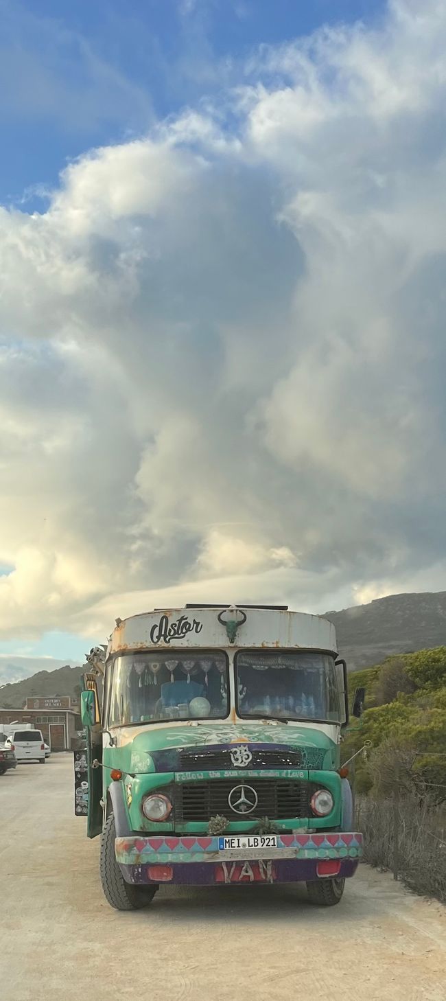 Aussteigerbus an Tarifas Strand