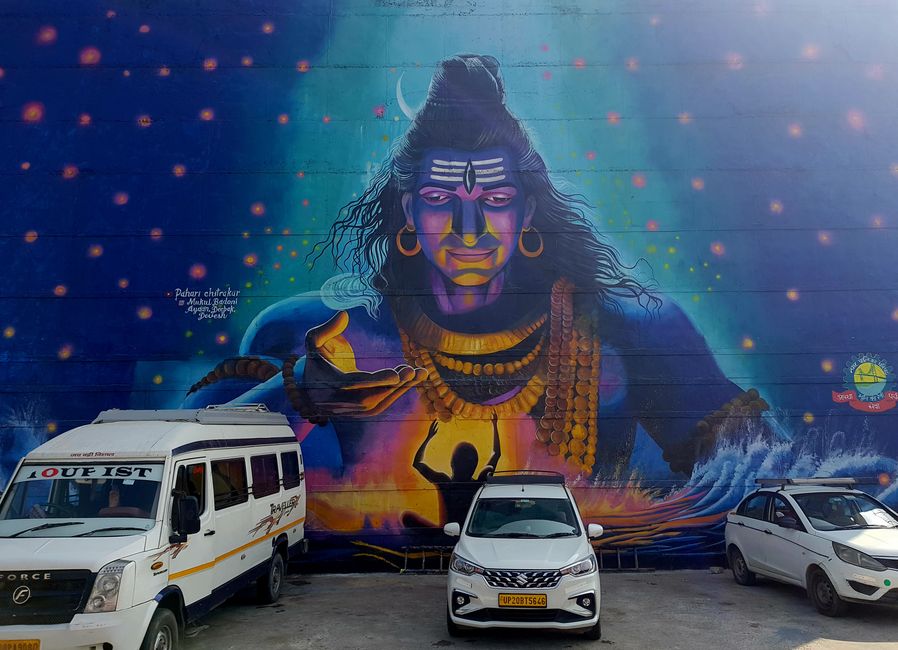 Streetart of Rishikesh 