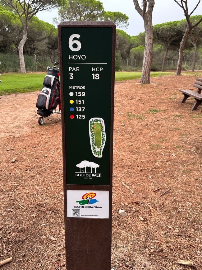 Golfturnier 1. Tag Golf Platja de Pals