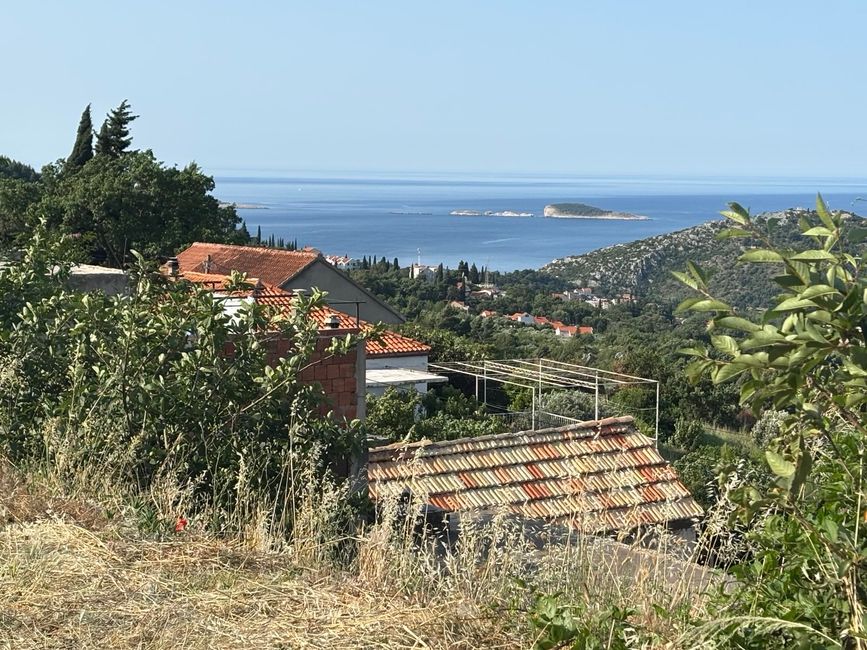 Wir sind wieder unterwegs; von Mlini nach Mljet