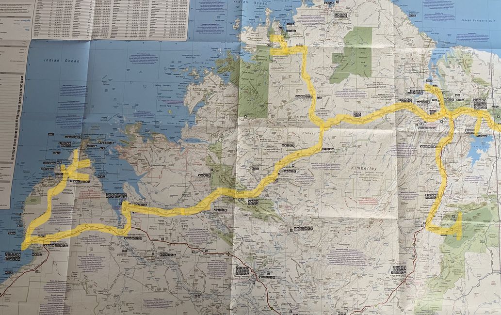 Die Kimberley Region im Norden Westaustraliens: Von Kununurra nach Broome entlang der Gibb River Road, mit Abstecher zum Mitchell Plateau und den Bungle Bungles