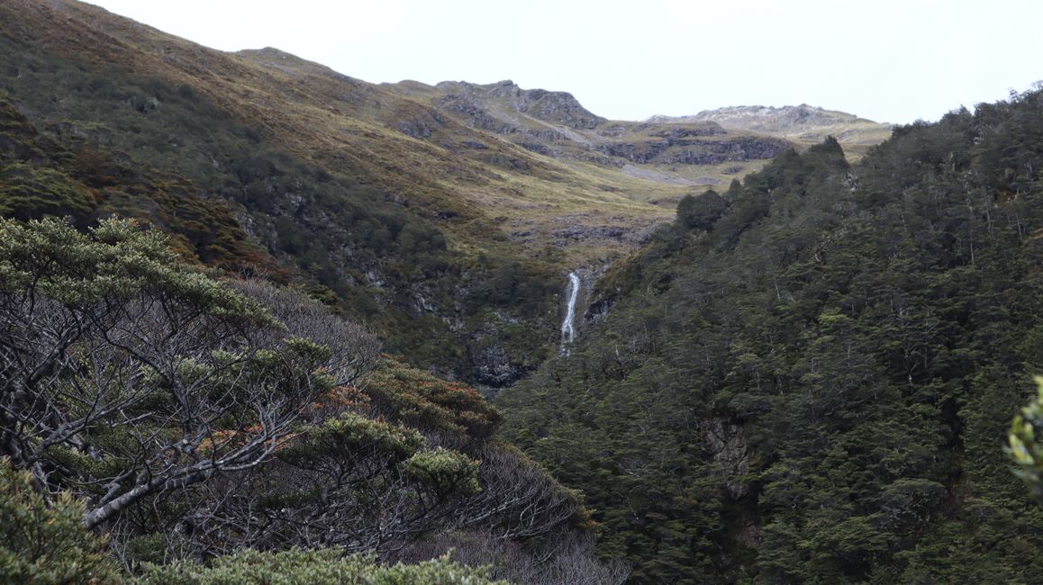 Auf dem Weg zum Avalanche Peak
