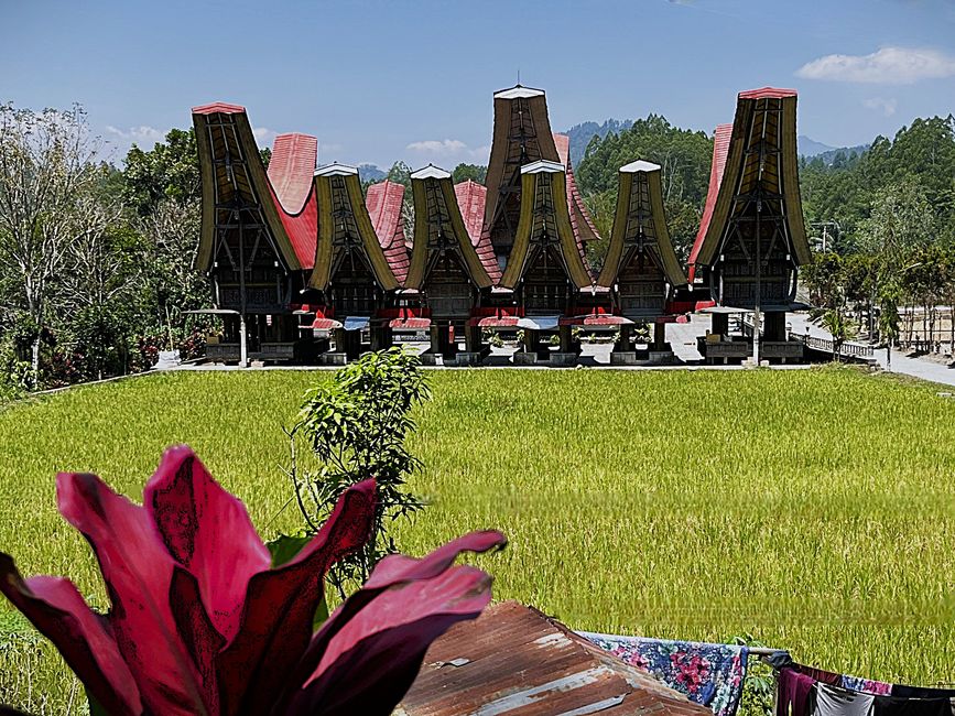 Typisches Dorf in Tana Toraja 4