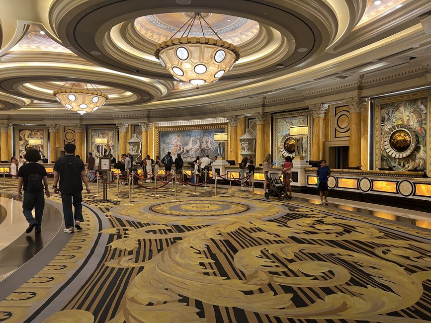 Rezeption des Caesars Palace