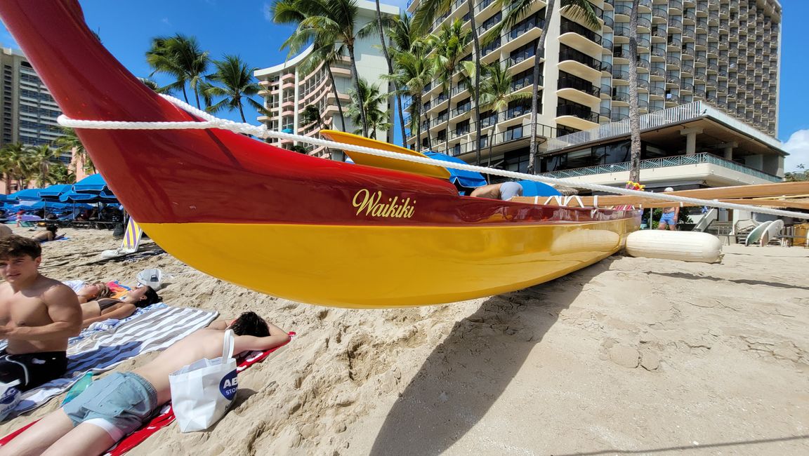 Downtown Honolulu – Fun at the Waikiki-Beach