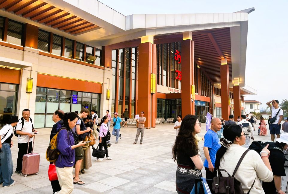 Bahnhof von Vang Vieng
