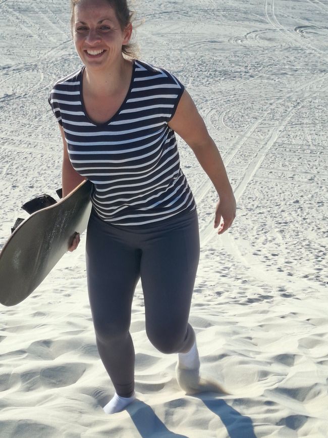 Paseo en cuatrimoto el segundo + Sandboarding