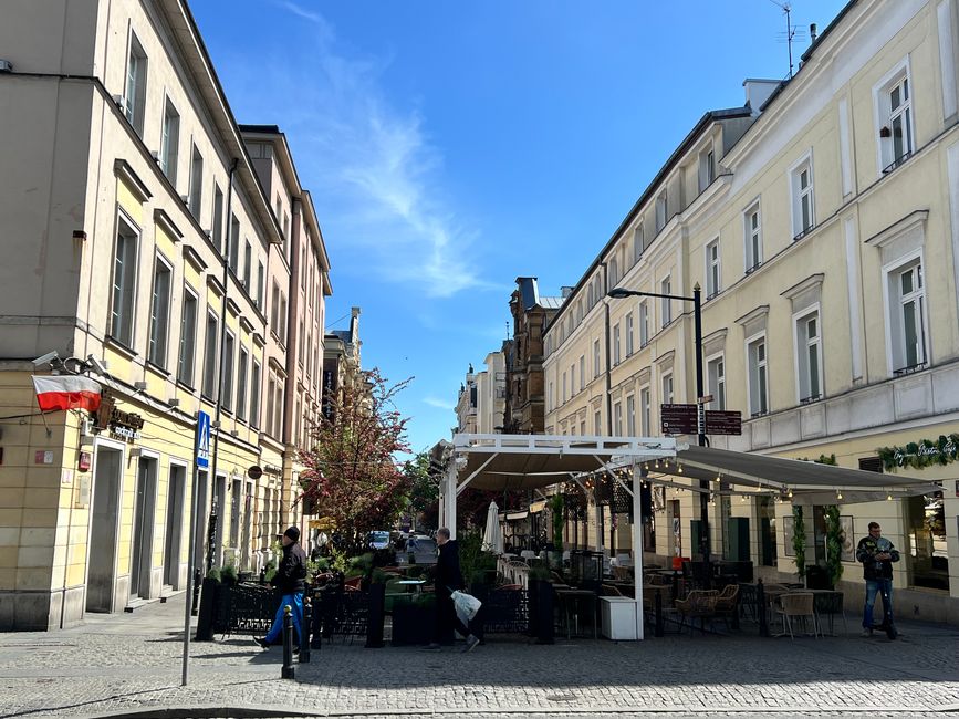 Spaziergang durch Warschau