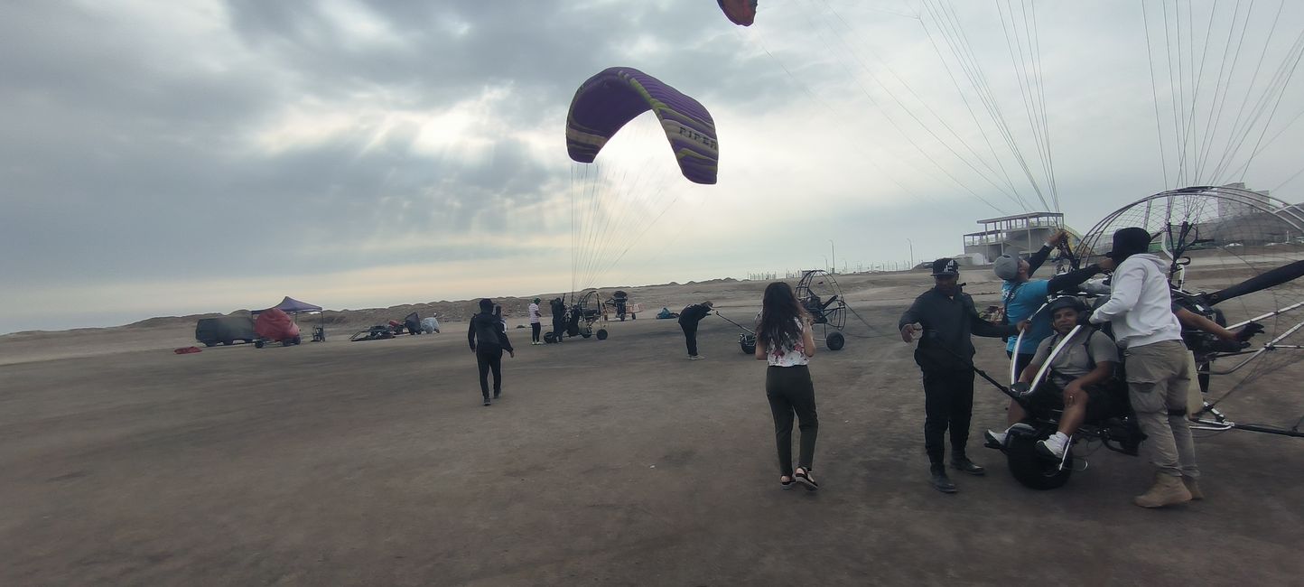 Paragliding experience