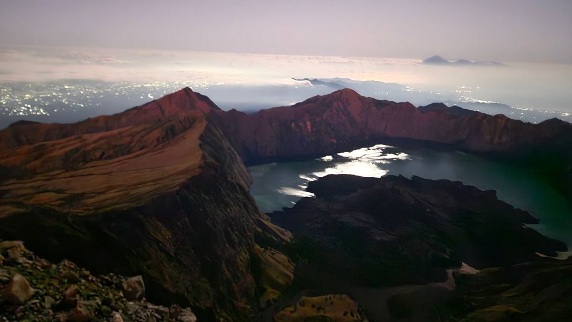 Caminata hacia el Gunung Rinjani