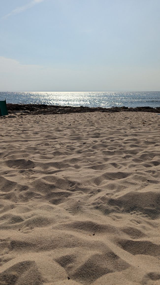 Zweite Etappe auf dem Camino Portugues da Costa von Povoa Varzim nach Apulia Praia